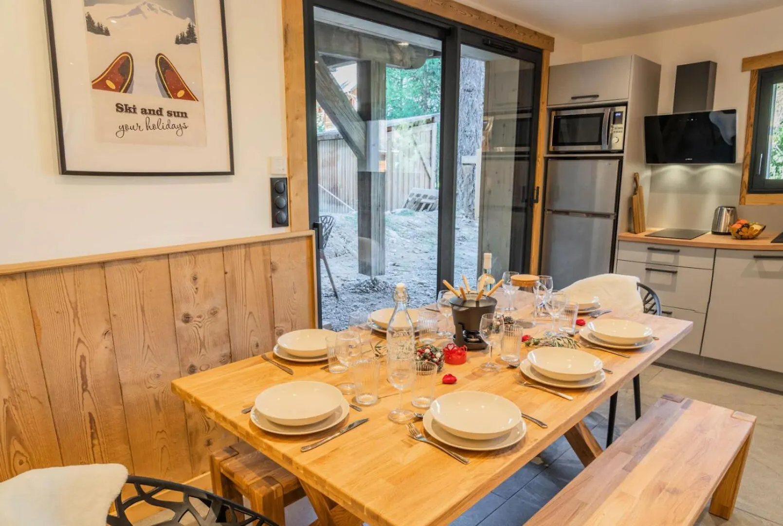 Chalet Residence Domaine Du Loup Blanc - Appartement De Standing Pour 8 Personnes Mae-4514 Les Orres